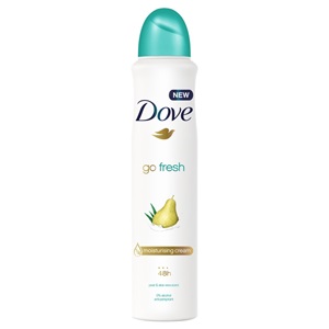 Dove Spray Pear & Aloe 250ml 6pk