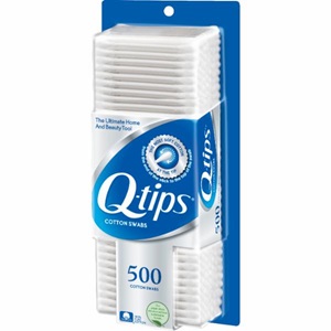 Q-Tips Cotton Swabs 12/500's