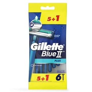 Gillette Blue II PLUS 5+1C W/Chromium