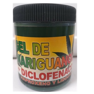 Gel de Mariguanol + Diclofenaco 250gr