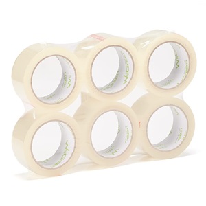 WilGreen CLEAR TAPE 2inX110yd 6pk