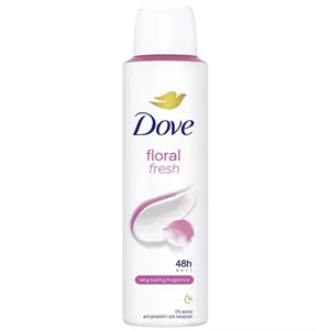 Dove Spray Floral Fresh 150ml 6pk