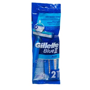 Gillette Blue II Plus 2pk 20x12x2ct
