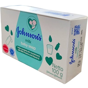 [62108] J&J BABY SOAP 100g MILK