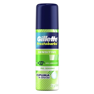 [62613] Gillette Prest. Sensitive 55g Foamy