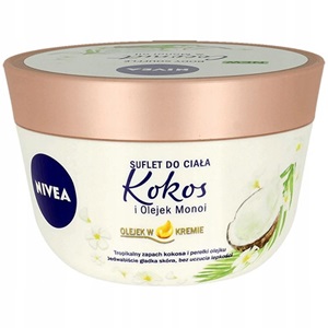 [62983] Nivea B. Souffle Coconut & Oil Jar 200ml