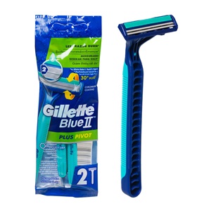[65267] Gillette Blue II Plus Pivot 20x12x2ct
