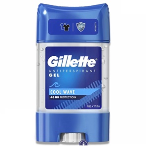 [78120] Gillette Gel Deo. 70ml Cool Wave 6pk