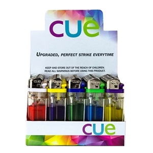 [858] Neon FL CUE 5-Colors Assorted 50ct