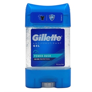 [10849] Gillette Gel Deo. 70ml Power Rush 6pk