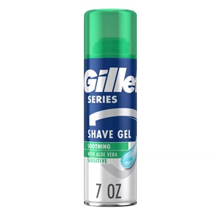 [13070] Gillette Shave Aloe Vera Gel Sensitive 7oz