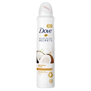 [14942] Dove Coconut & Jasmine 250ml 6pk