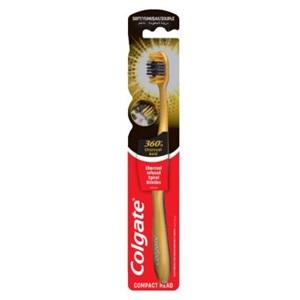 [48019] Colgate TB 360 Charc. Gold Soft 12pk