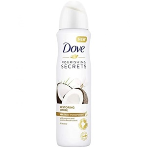 [48611] Dove Spray Coconut & Jasmine 150ml 12pk