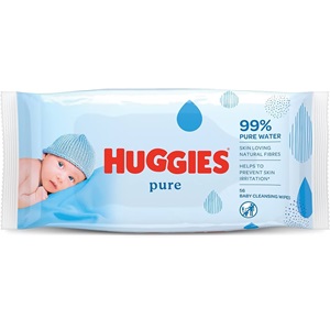 [50039] Huggies Pure 56ct Baby Wipes